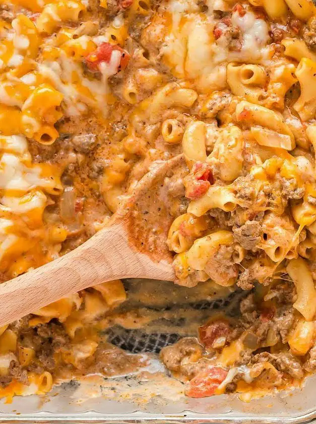 Easy Cheeseburger Casserole