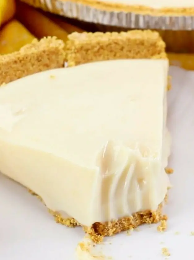 No Bake Lemon Icebox Pie