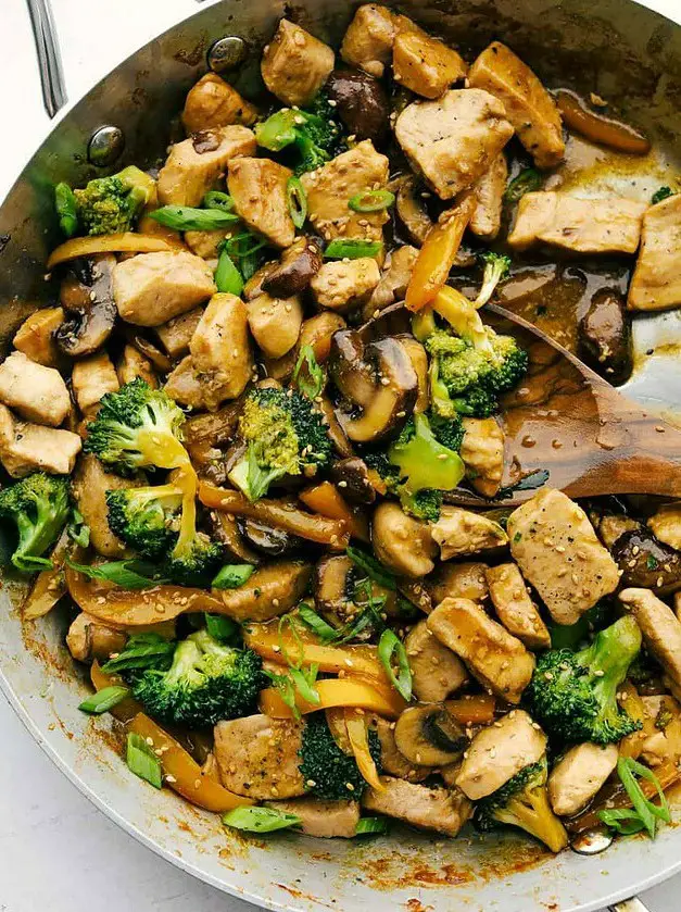 Garlic Chicken Stir Fry