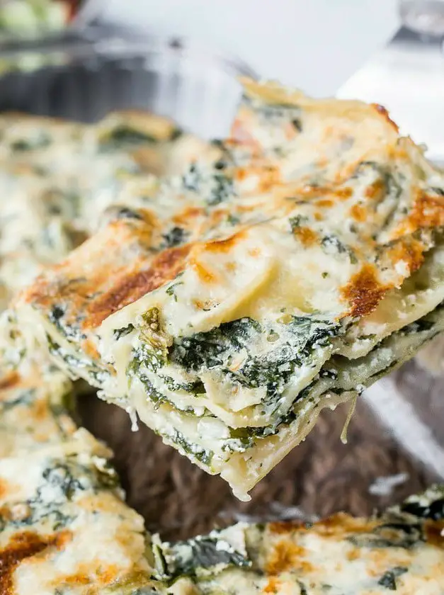 Easy Spinach Lasagna