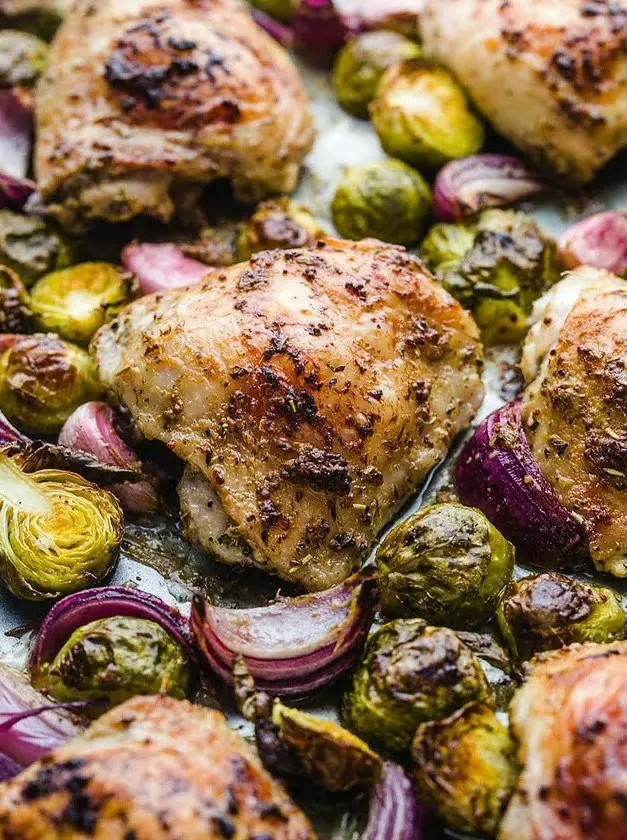 Sheet Pan Chicken Thighs