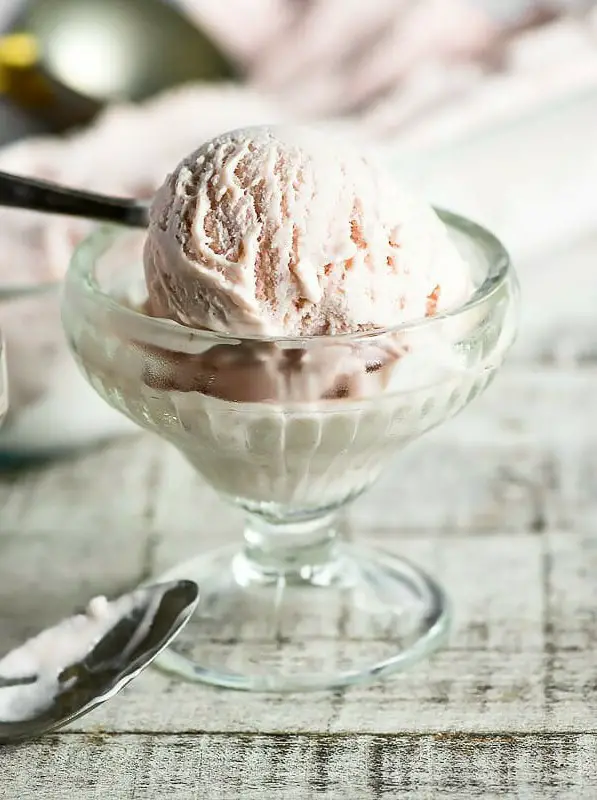 Rhubarb Ice Cream