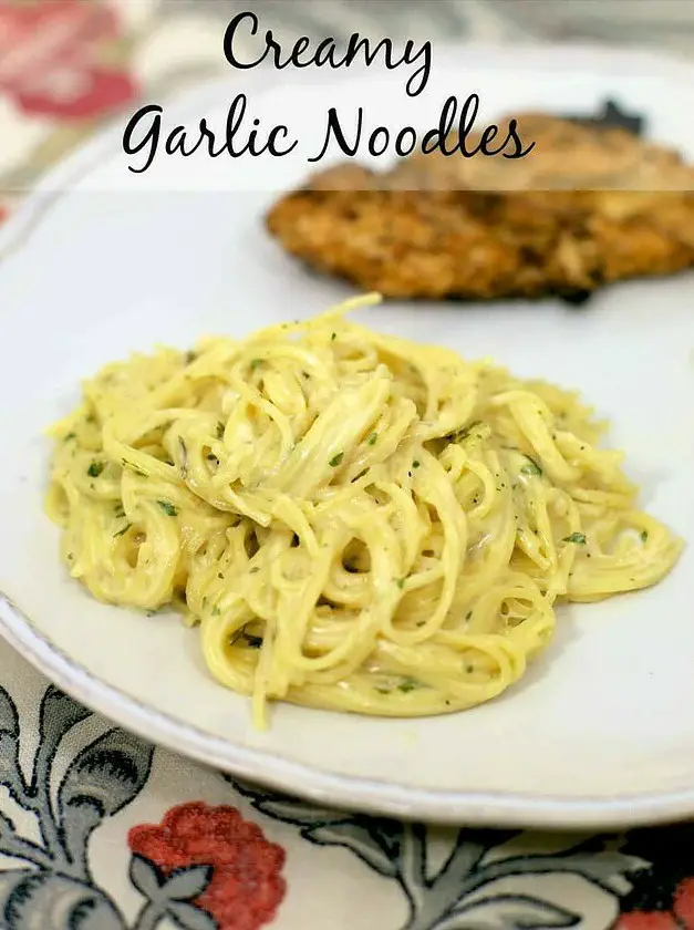 Creamy Garlic Noodles