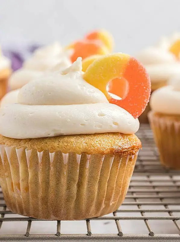 Peach Cupcake