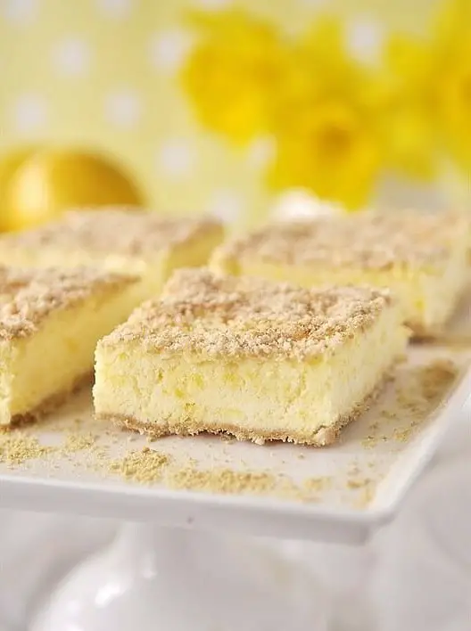 Frozen Lemon Dessert