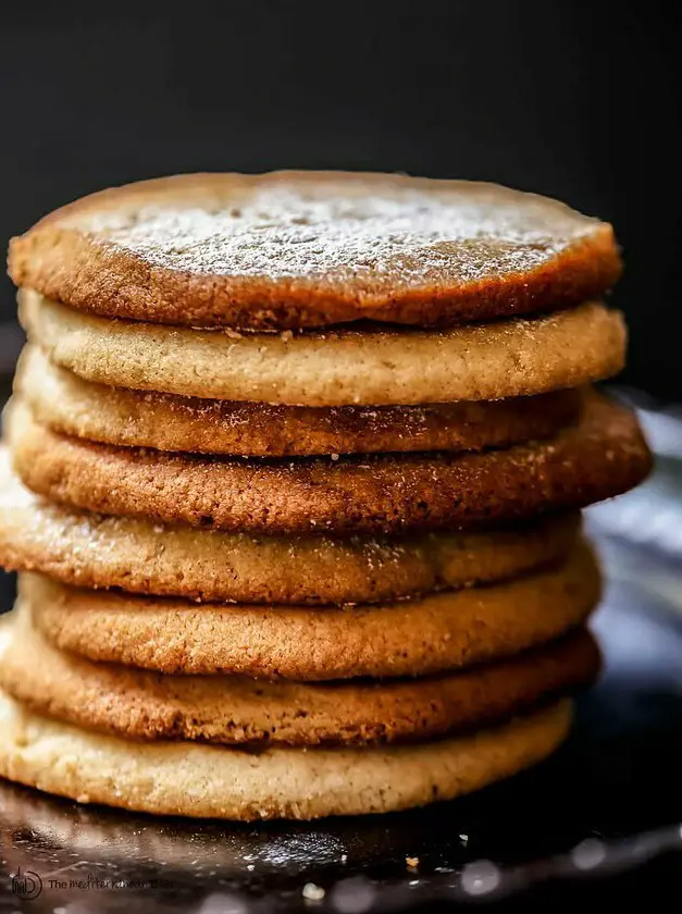 Tahini Shortbread Cookies