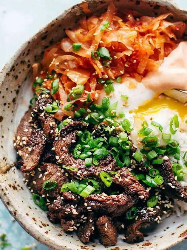 Korean BBQ Yum Yum Rice Bowls