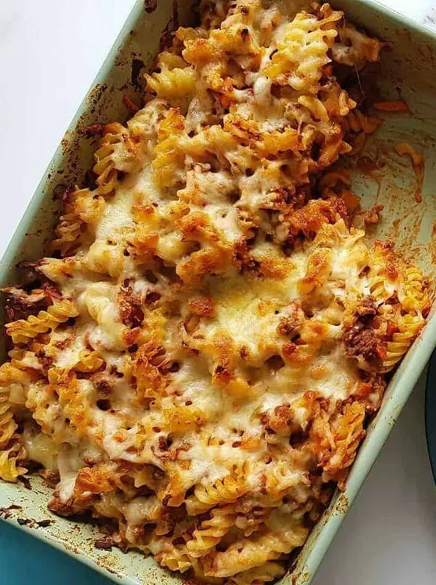 Minced Beef Pasta Bake