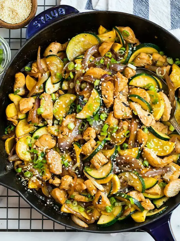 Zucchini Stir Fry