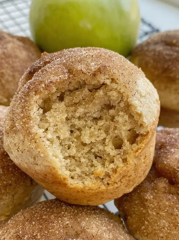 Cinnamon Applesauce Muffins