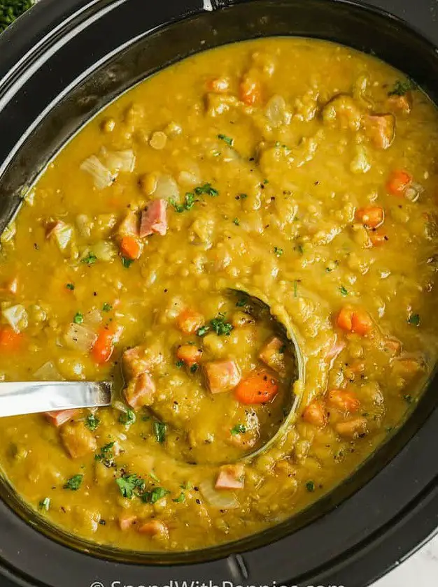 Crockpot Split Pea Soup