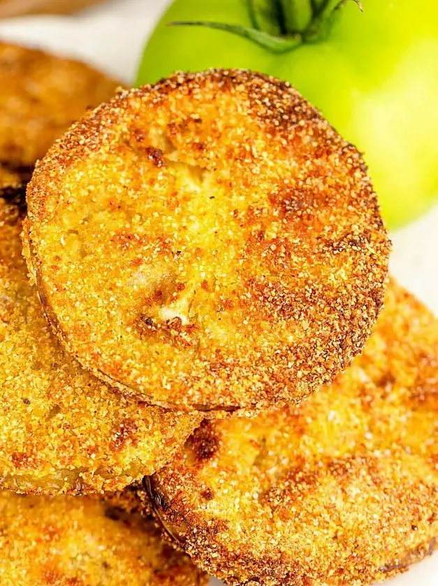 Air Fryer Fried Green Tomatoes