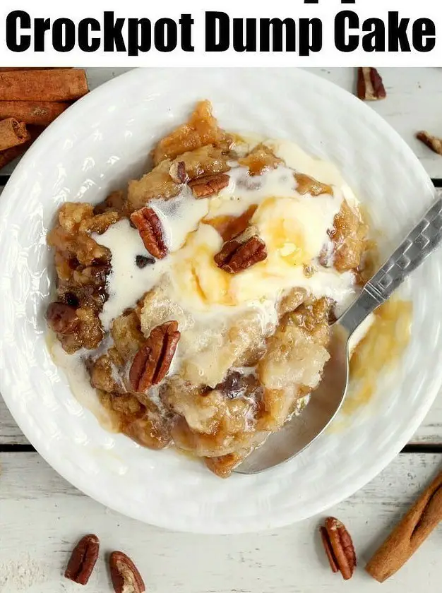 Crockpot Apple Dump Cake