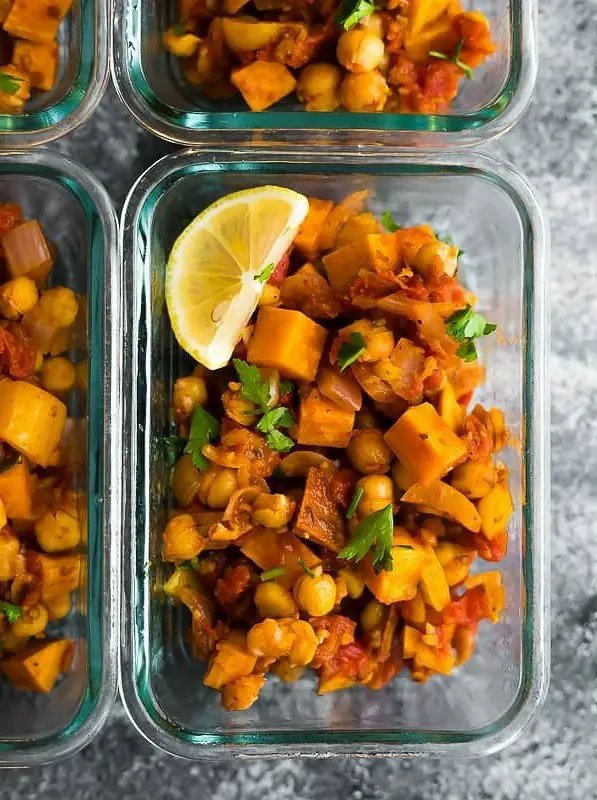 Vegan Moroccan Chickpea Skillet