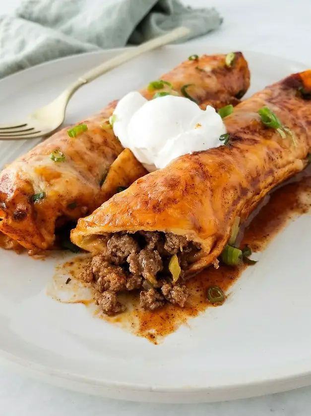 Ground Beef Enchiladas