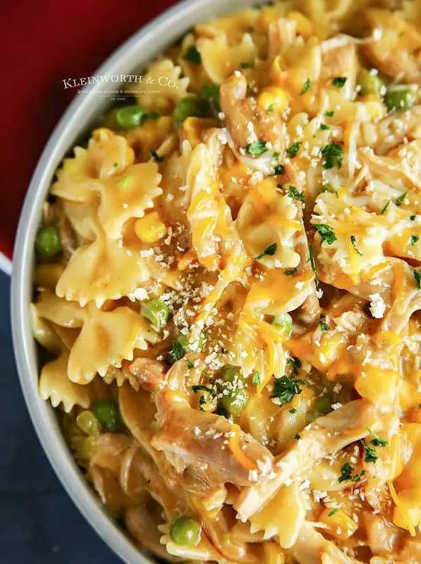 Instant Pot Chicken Noodle Casserole