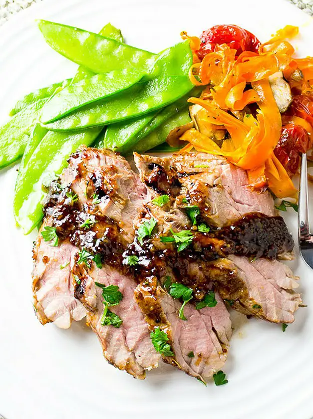 Maple Glazed Pork Tenderloin