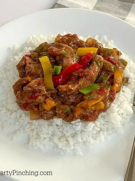 Crock Pot Pepper Steak