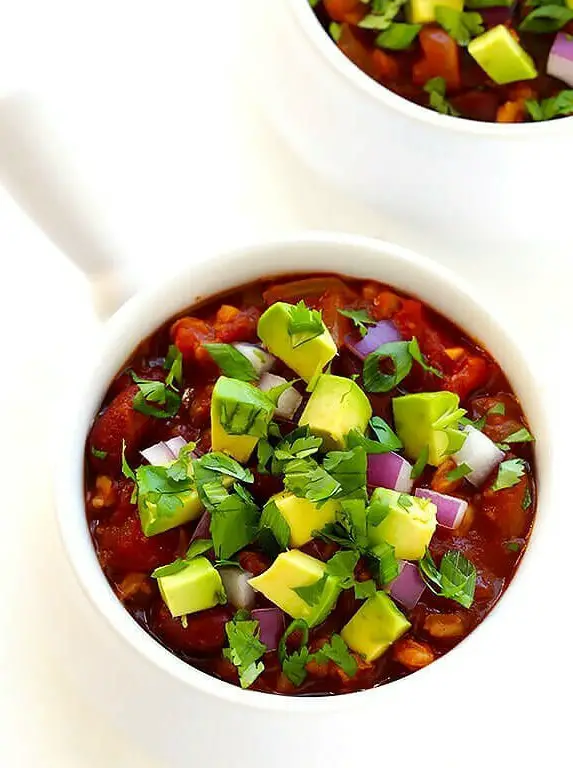 Slow Cooker Vegetarian Chili