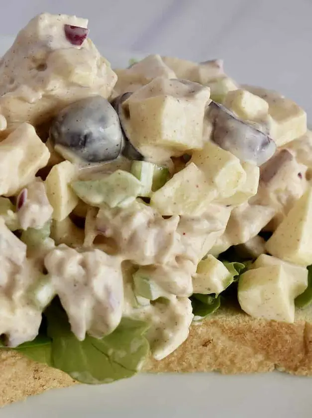 Rotisserie Chicken Salad with Grapes