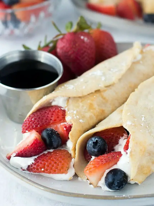 Egg White Crepes