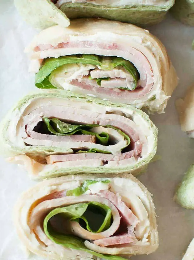 Pin Wheel Sandwiches