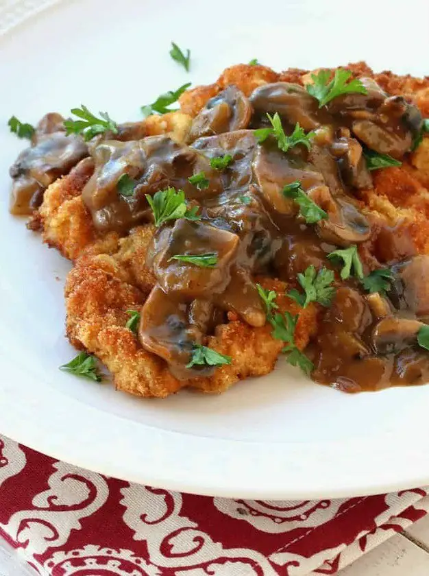 Authentic German Jägerschnitzel