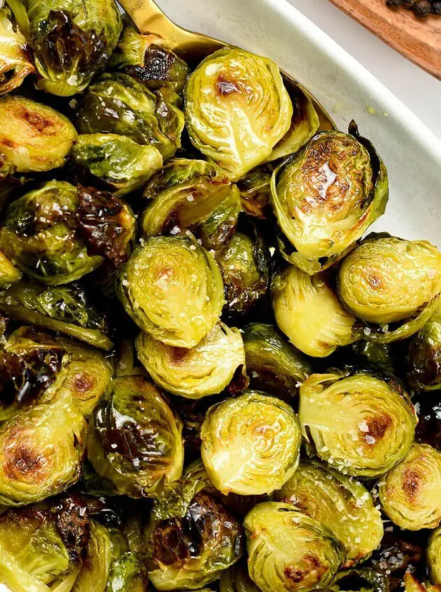 Oven-Roasted Brussel Sprouts