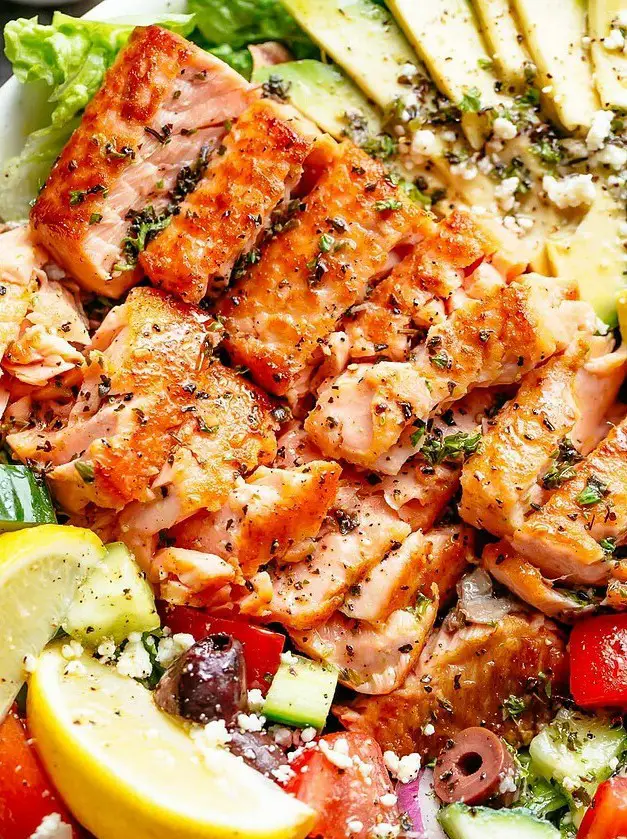 Avocado Salmon Salad