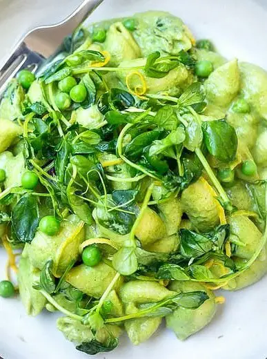 Creamy Pea Pasta with Mint