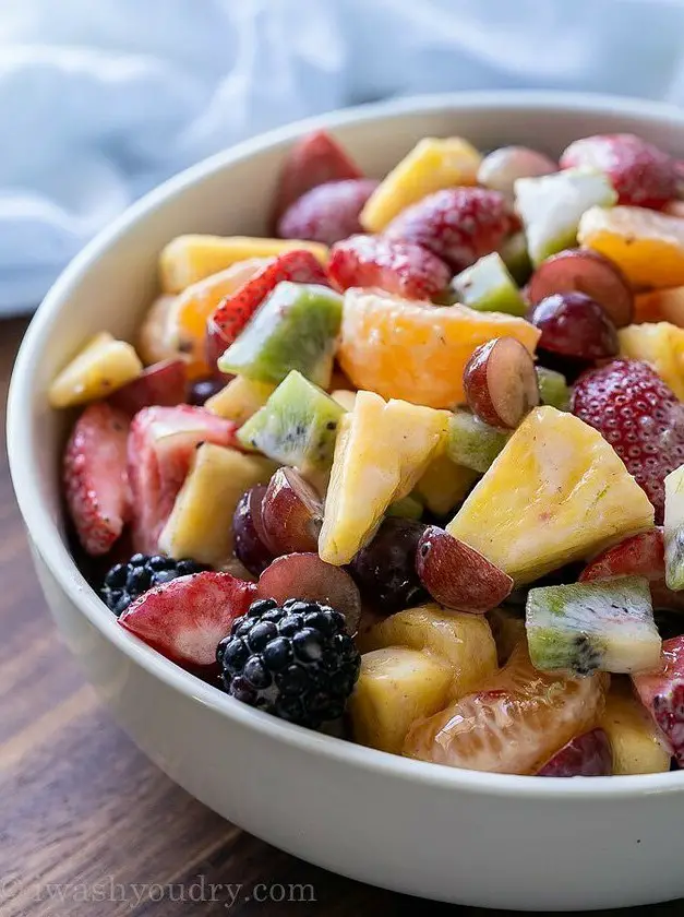 Creamy Fresh Fruit Salad