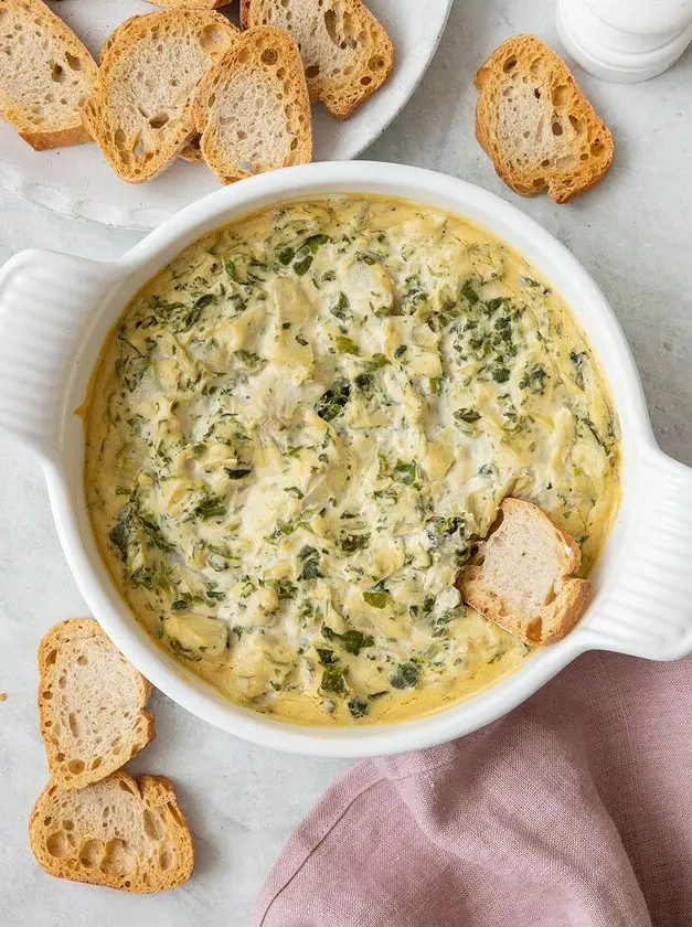 VEGAN SPINACH ARTICHOKE DIP