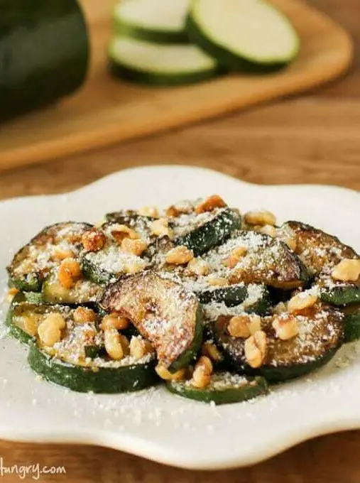 Sauteed Zucchini with Walnuts