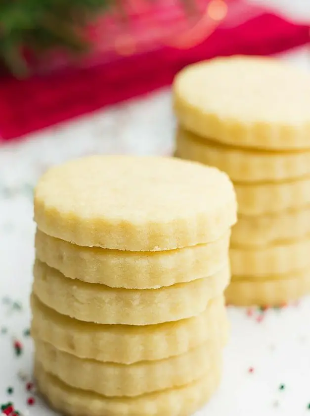 Vegan Shortbread Cookies