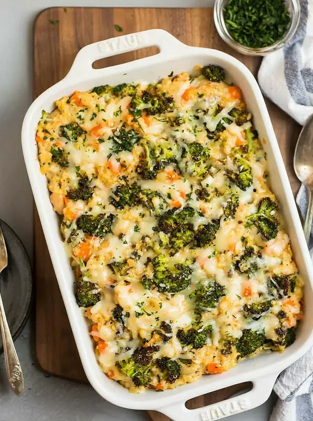 Broccoli Quinoa Casserole