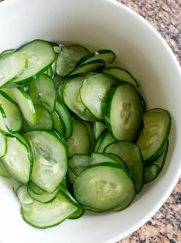 Japanese Pickled Cucumbers