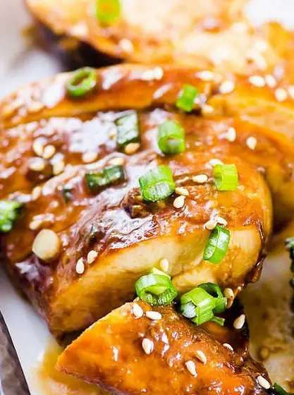 Baked Honey Garlic Chicken