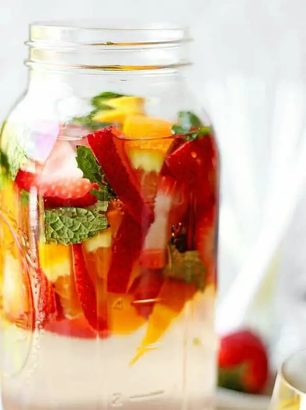 Strawberry Detox Water