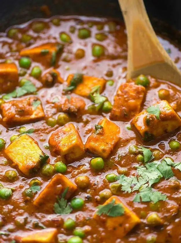 Matar Paneer