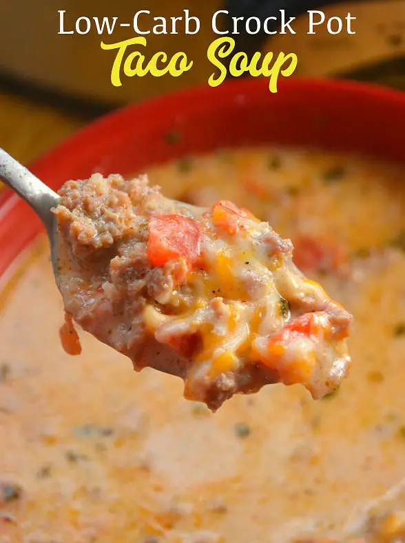 Crock Pot Low-Carb Taco Soup