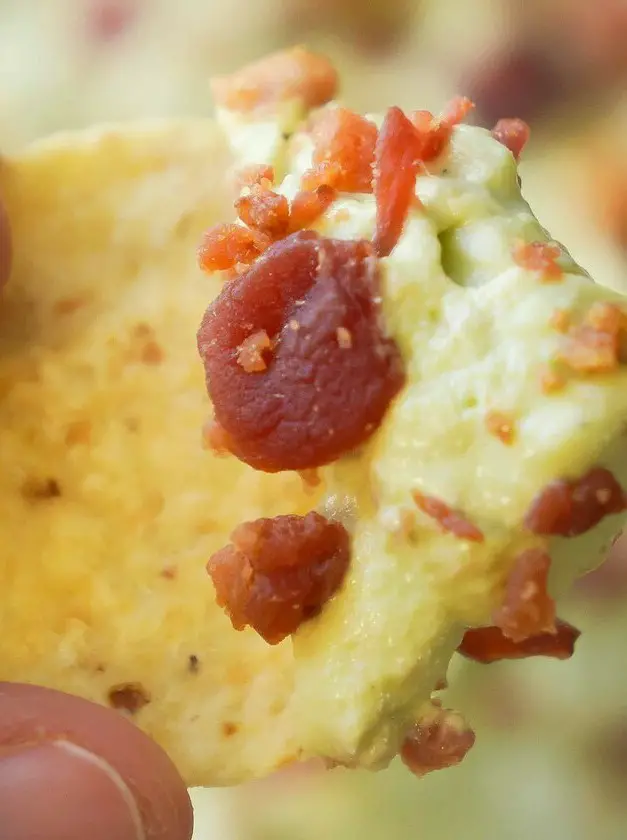 Bacon Cream Cheese Avocado Dip