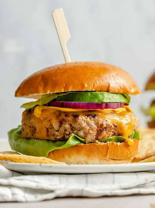 Juicy Chicken Burgers