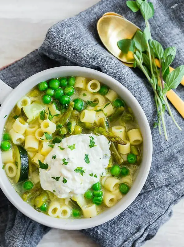 Spring Minestrone Soup