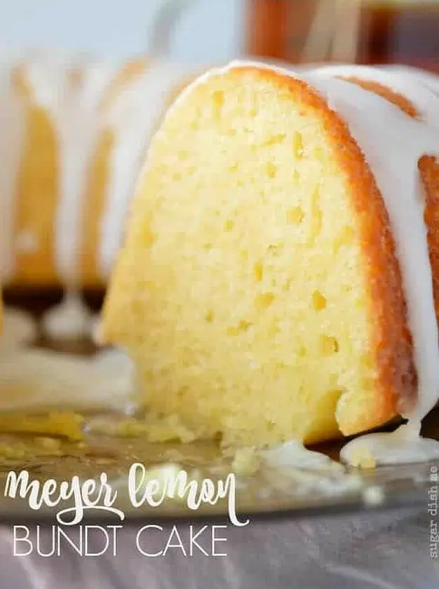 Meyer Lemon Bundt Cake