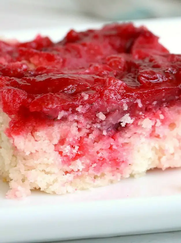 Strawberry Upside Down Cake