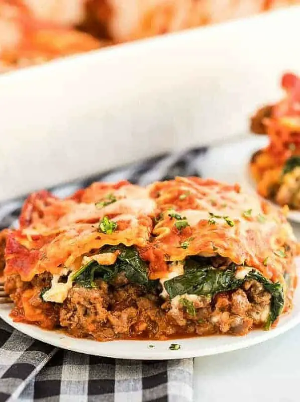 Spinach Lasagna