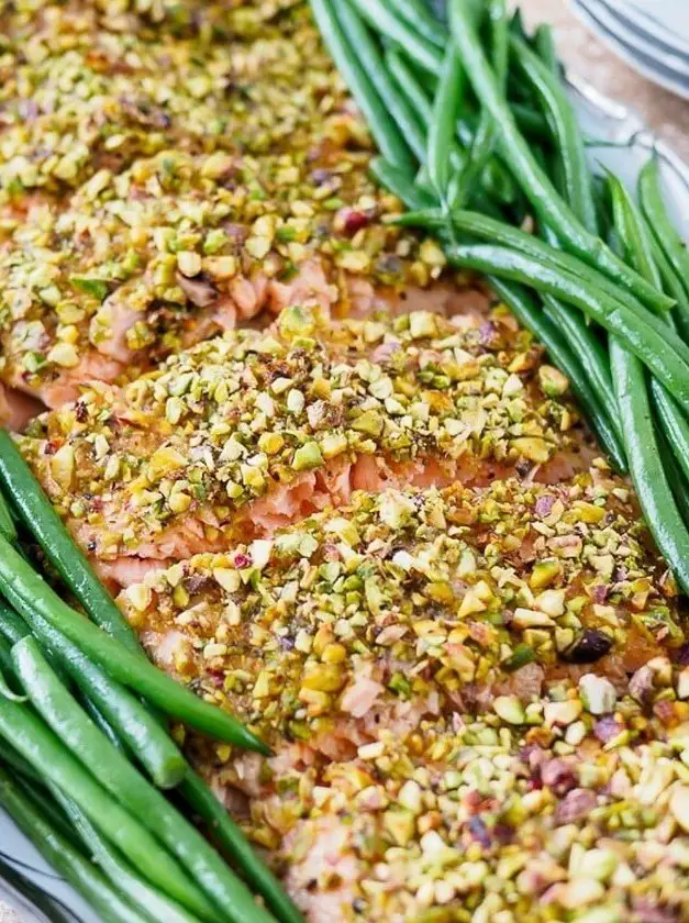 Pistachio Crusted Salmon