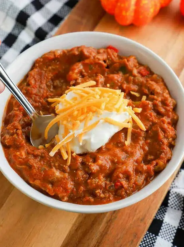 Slow Cooker Pumpkin Chili