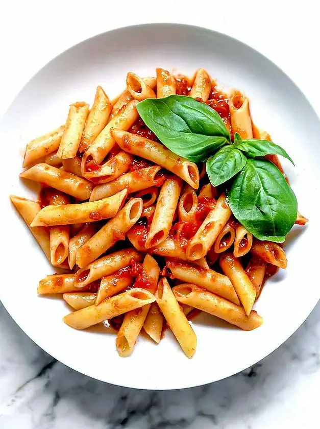 Penne Pasta with Marinara