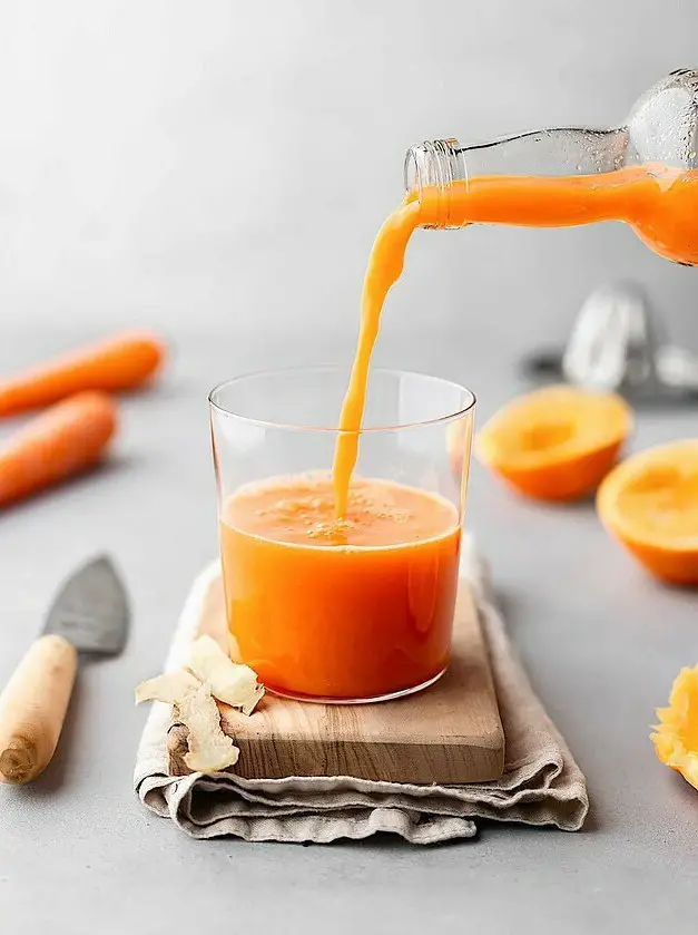 Orange, Carrot & Ginger Juice